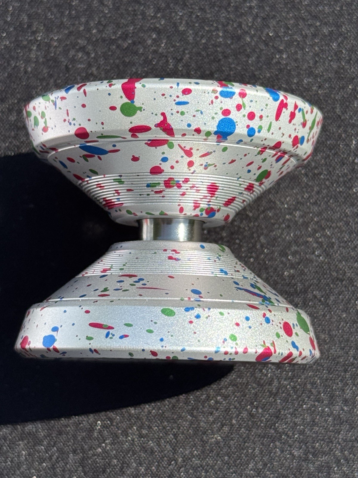 G Squared Yoyos - AL7 Evolution - Pastel Explosion Colorway - Undamaged