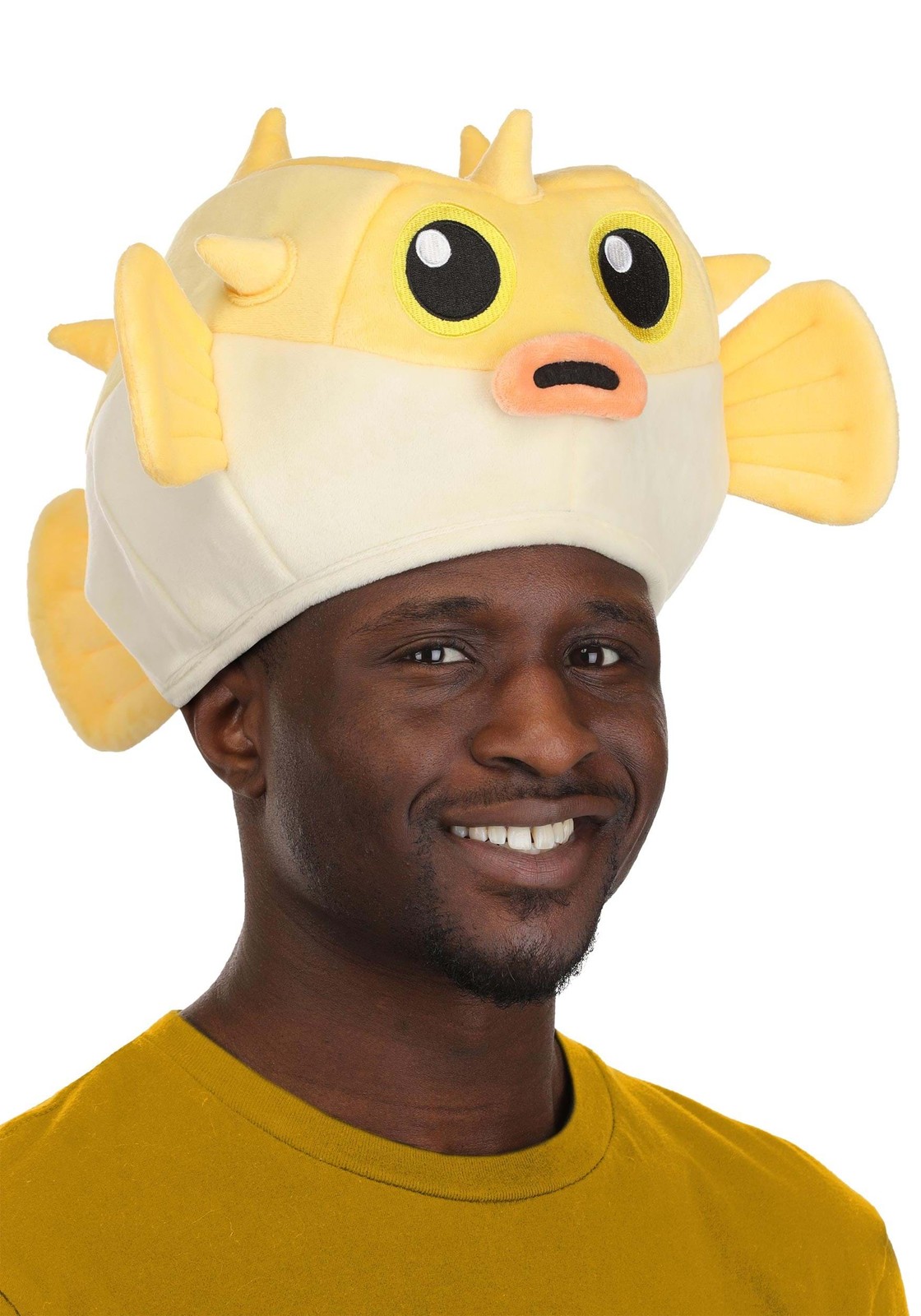 Pufferfish Animal Plush Costume Hat