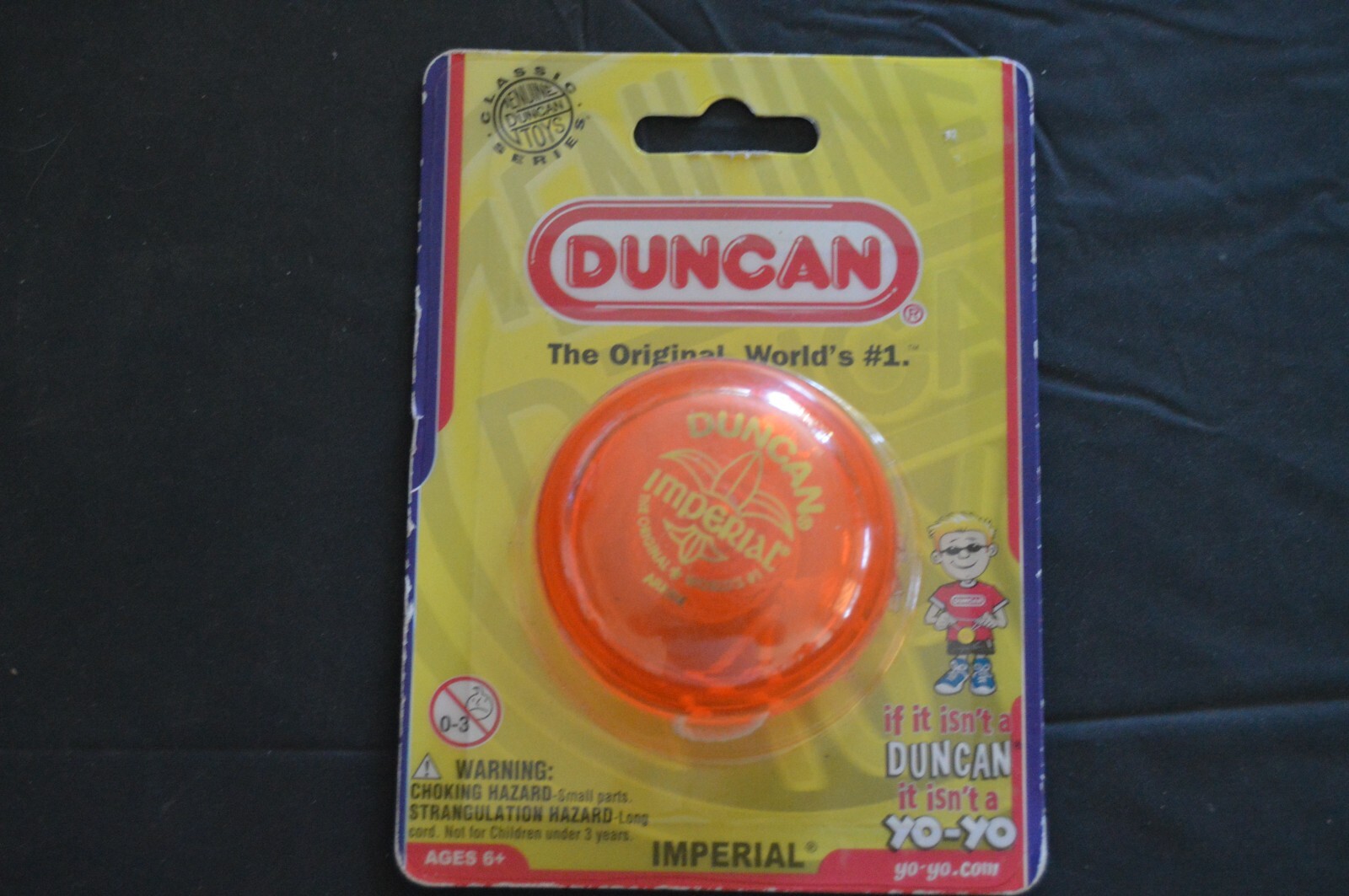 Duncan Imperial Yo-Yo Bright Orange New