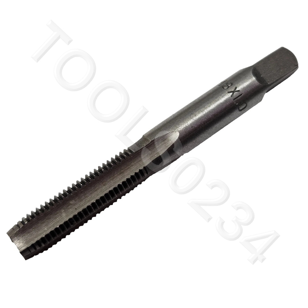 M8 X 1.0 Plug Hand Tap Metric DWTCS8X1P 8MM CS 4FL RH by Drill America