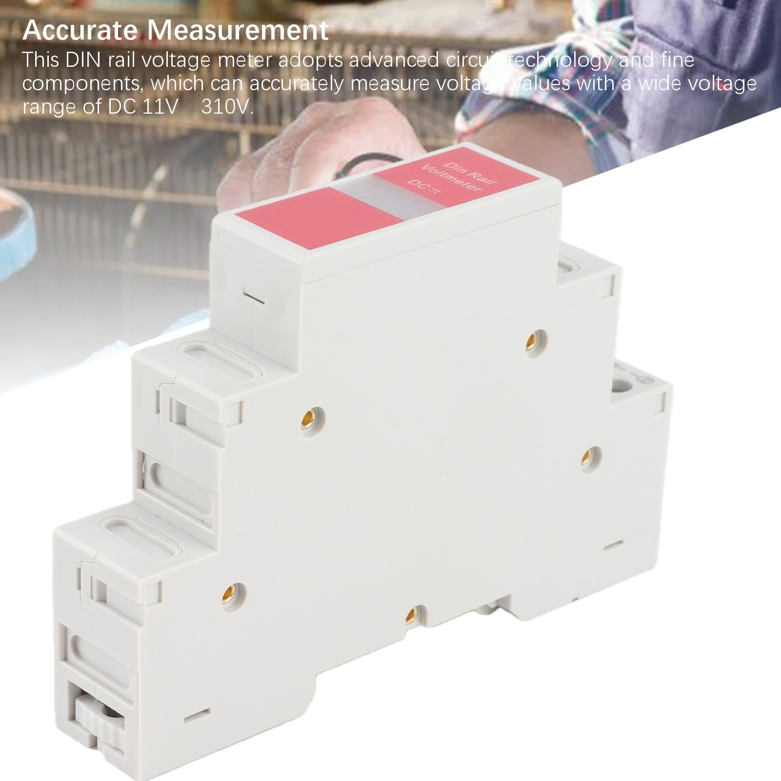 DC Voltage Meter Accurate Switching Output For Electrical Use Easy To Use