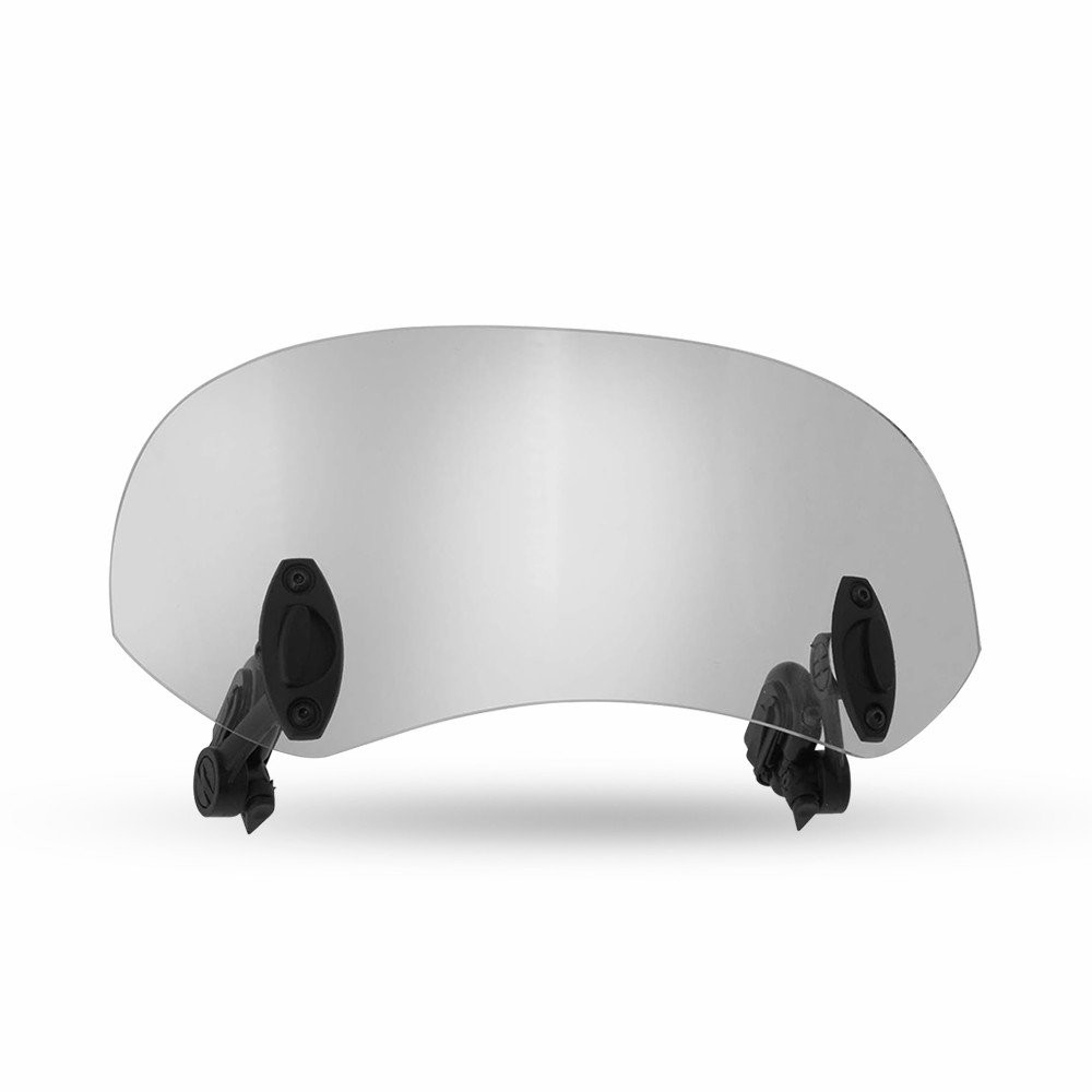 Universa Motorcycle Windshield Wind Screen Deflector Extension Spoiler Clip On N