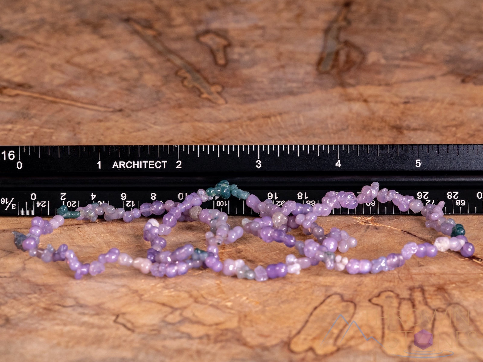 GRAPE AGATE Crystal Bracelet - Tumbled Beads - Beaded Handmade Jewelry, E1716