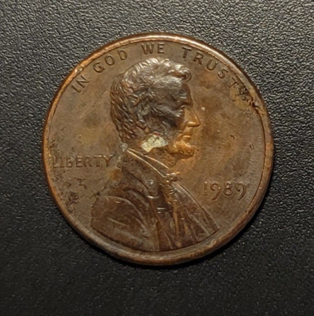 1989 Lincoln Cent Penny DD/Multiple DIE Errors Look At These Pictures
