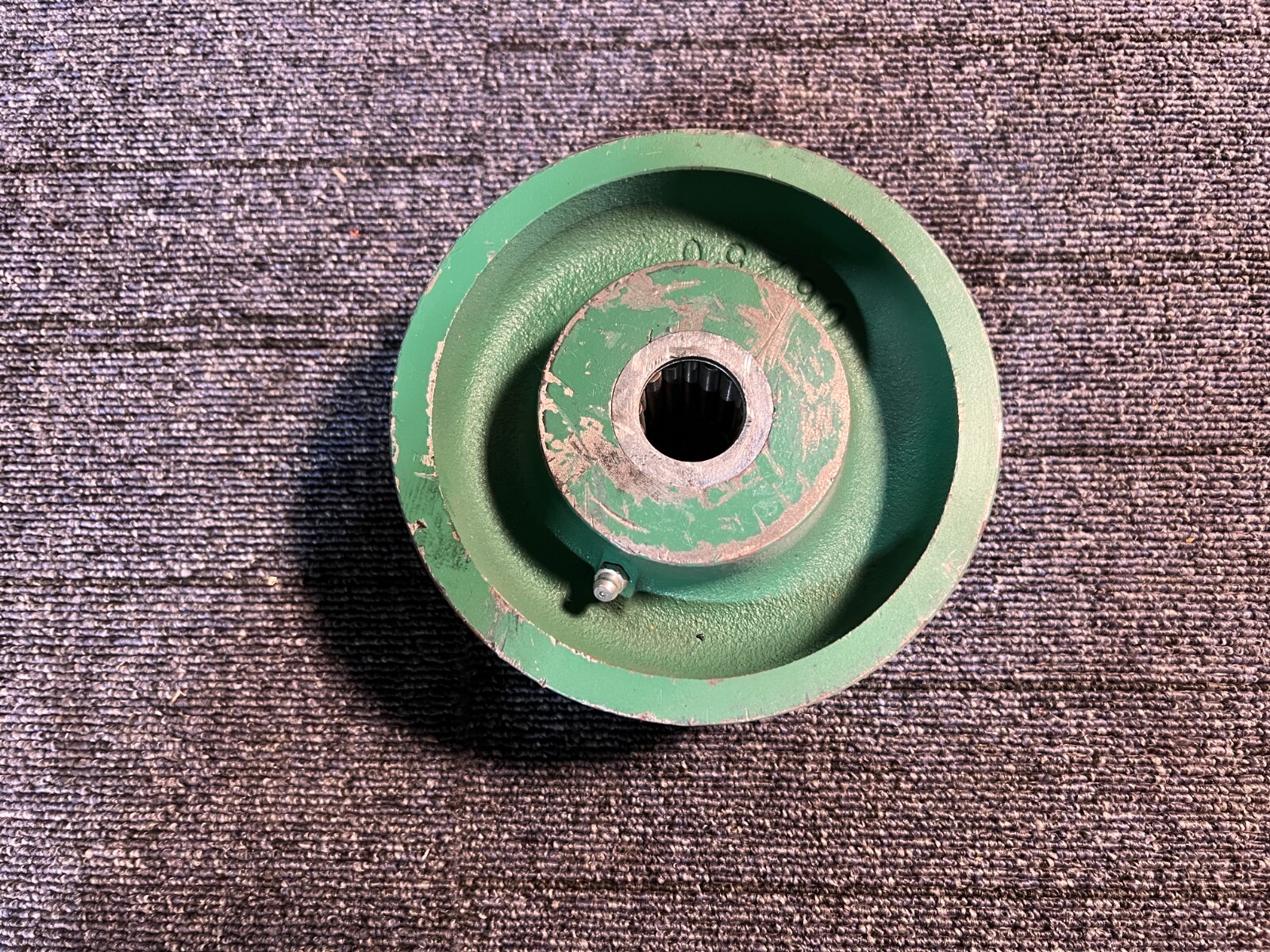 06250 Green Pulley Sheave Roller Heavy Duty Steel