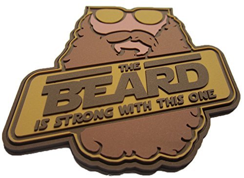 The Beard is Strong - PVC Morale Patch