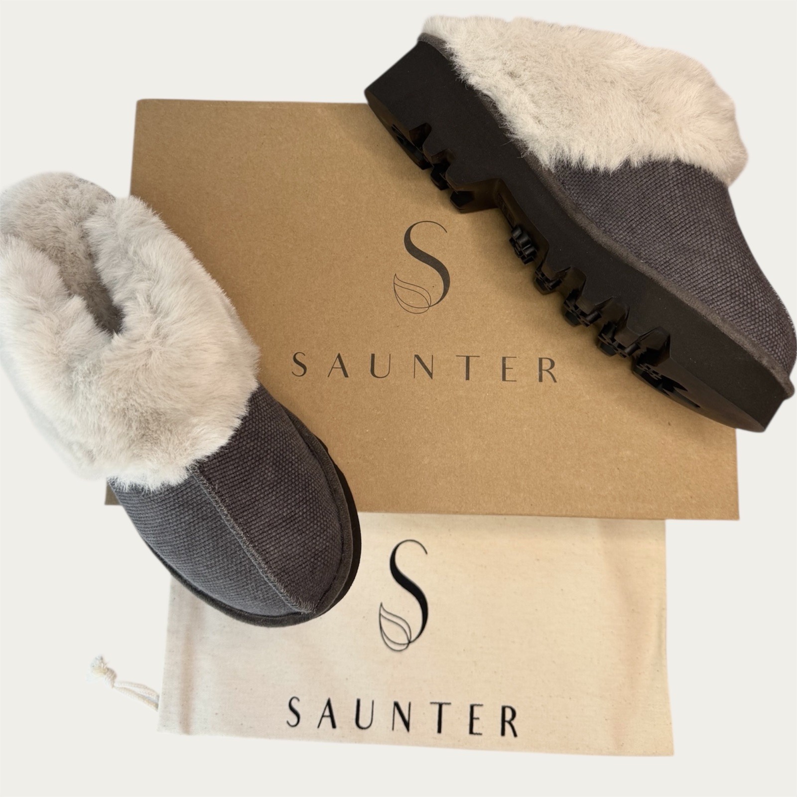 UGG like Vegan & Sustainable Slipper- Organic Cotton- made in Portugal- W’s 7