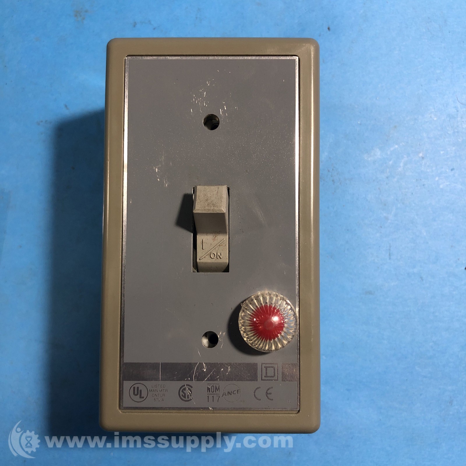 Square D 572A Manual Motor Starter 1731