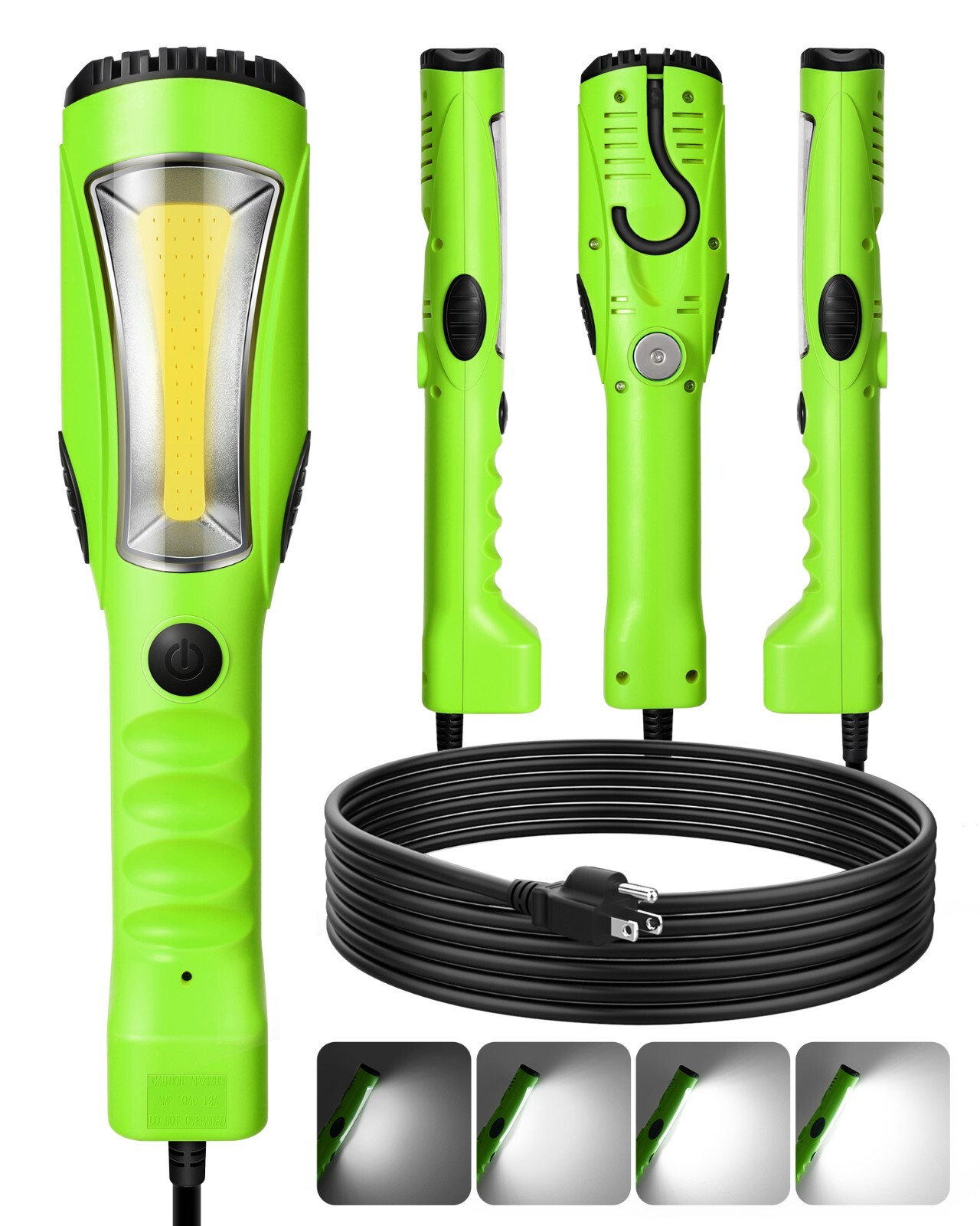 EDISHINE LED Work Light, 15ft Underhood Work Light, 2000LM COB LED Light 16 SJTW