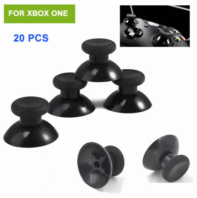 10 Pairs Analog Thumbstick Thumb Stick Replacement for XBOX One Controller Black