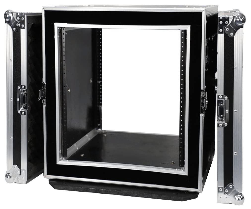 DEEJAY LED Fly Drive 10u Space Shock Mount Amplifier 21-Inch Body Depth with...