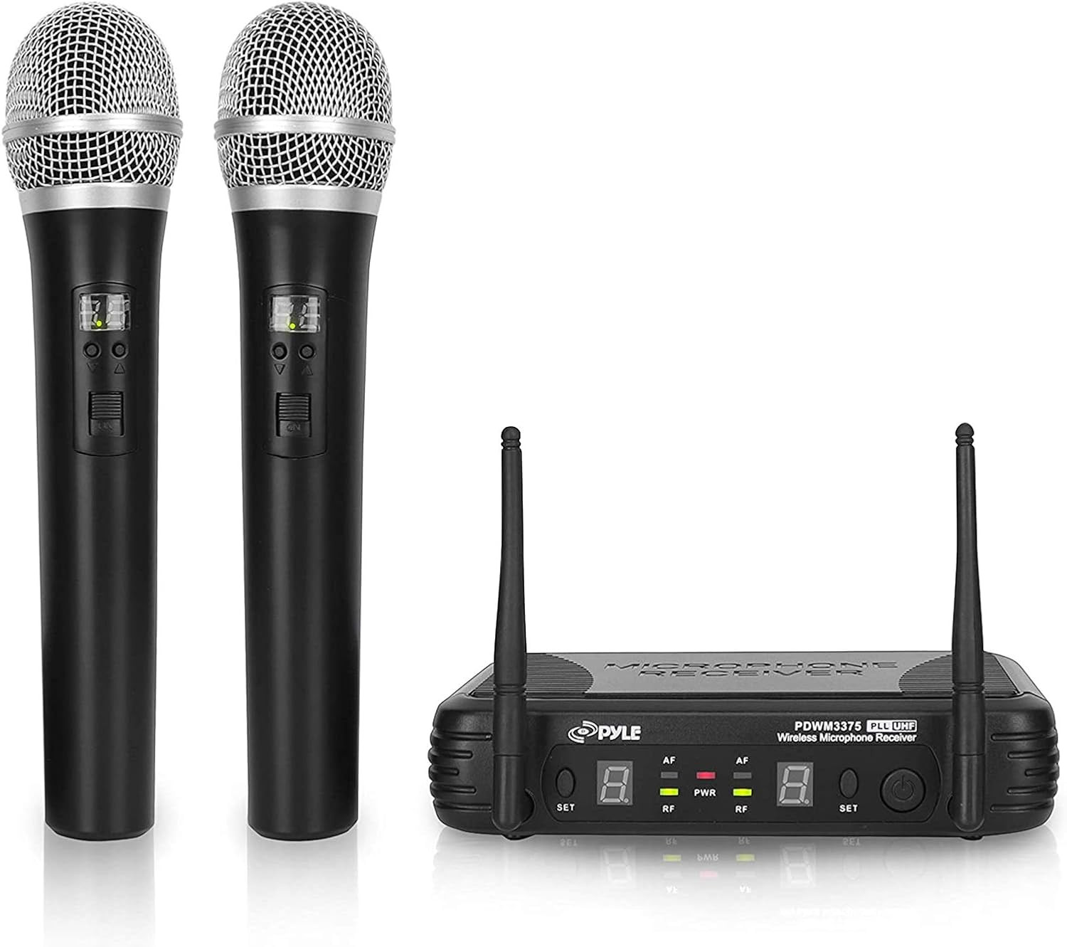 Professional Wireless Handheld Microphone System - Dual UHF Band, Wireless, Hand