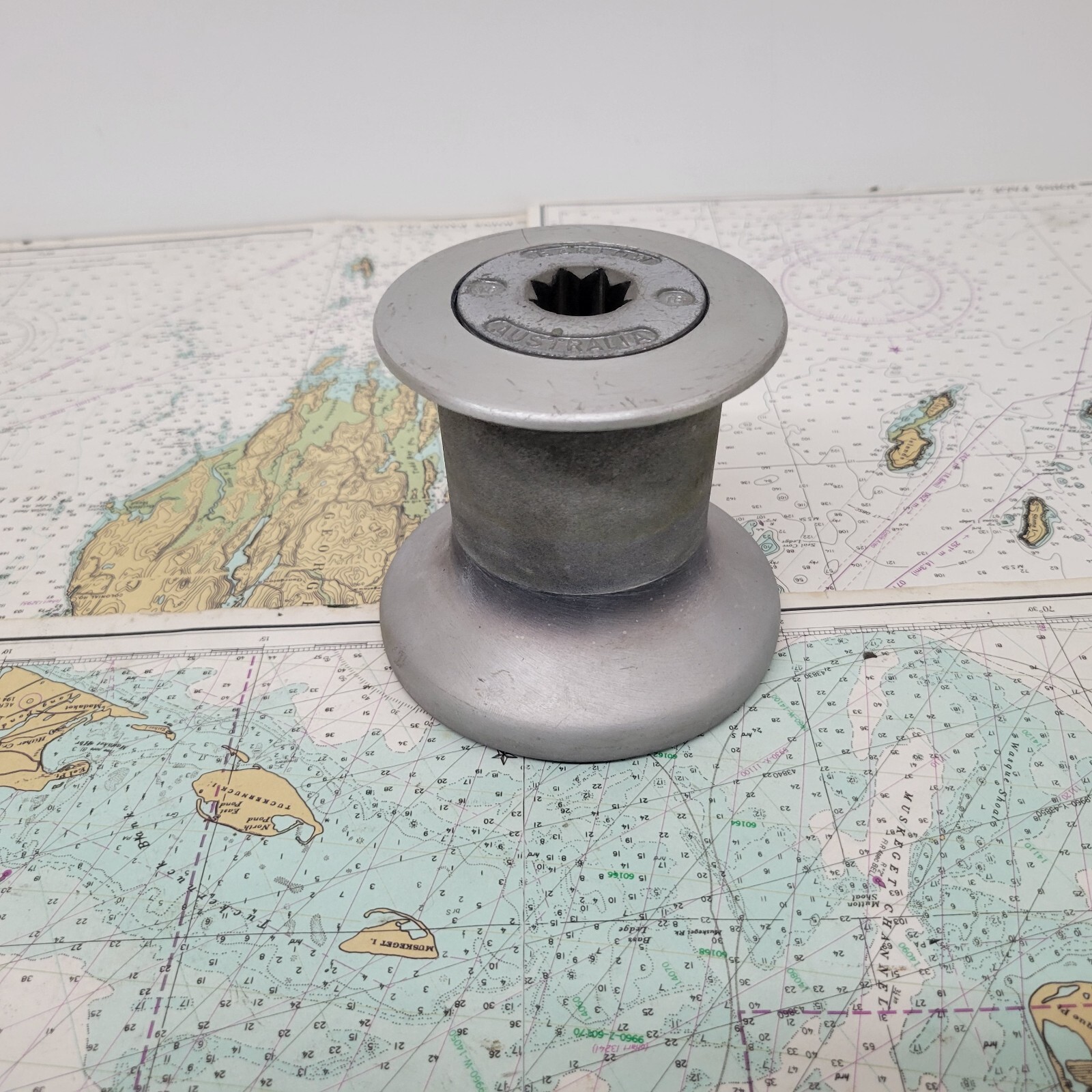 Barlow #16 Single Speed Silver Anodized Winch