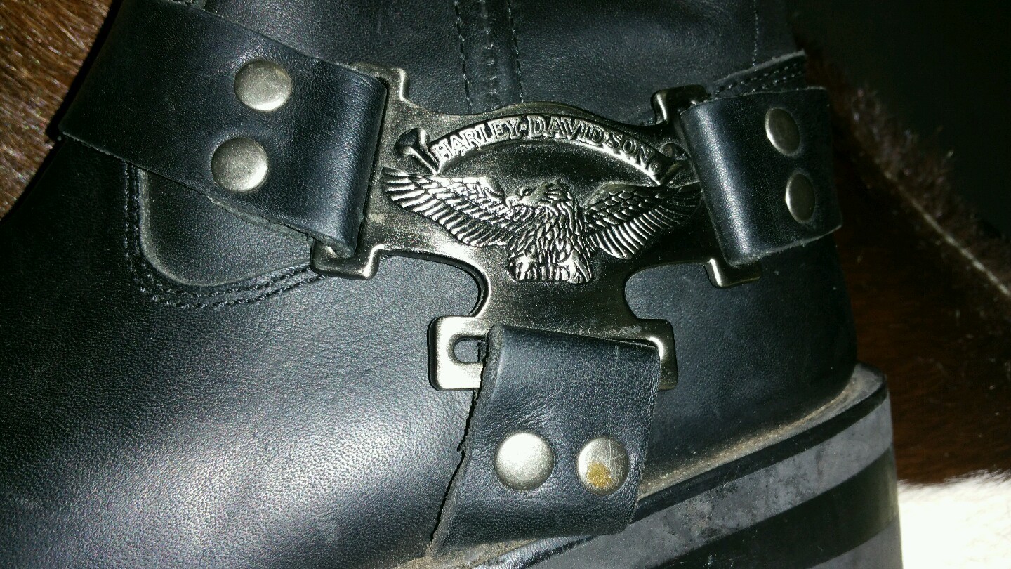 Men's Harley Davidson Thornton - Black - Width: med - Boots