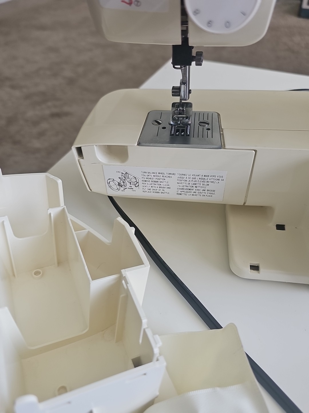 Brother VX-1120 SEWING MACHINE TESTED WORKS RESTORED READ DESCRIPTION PLEASE