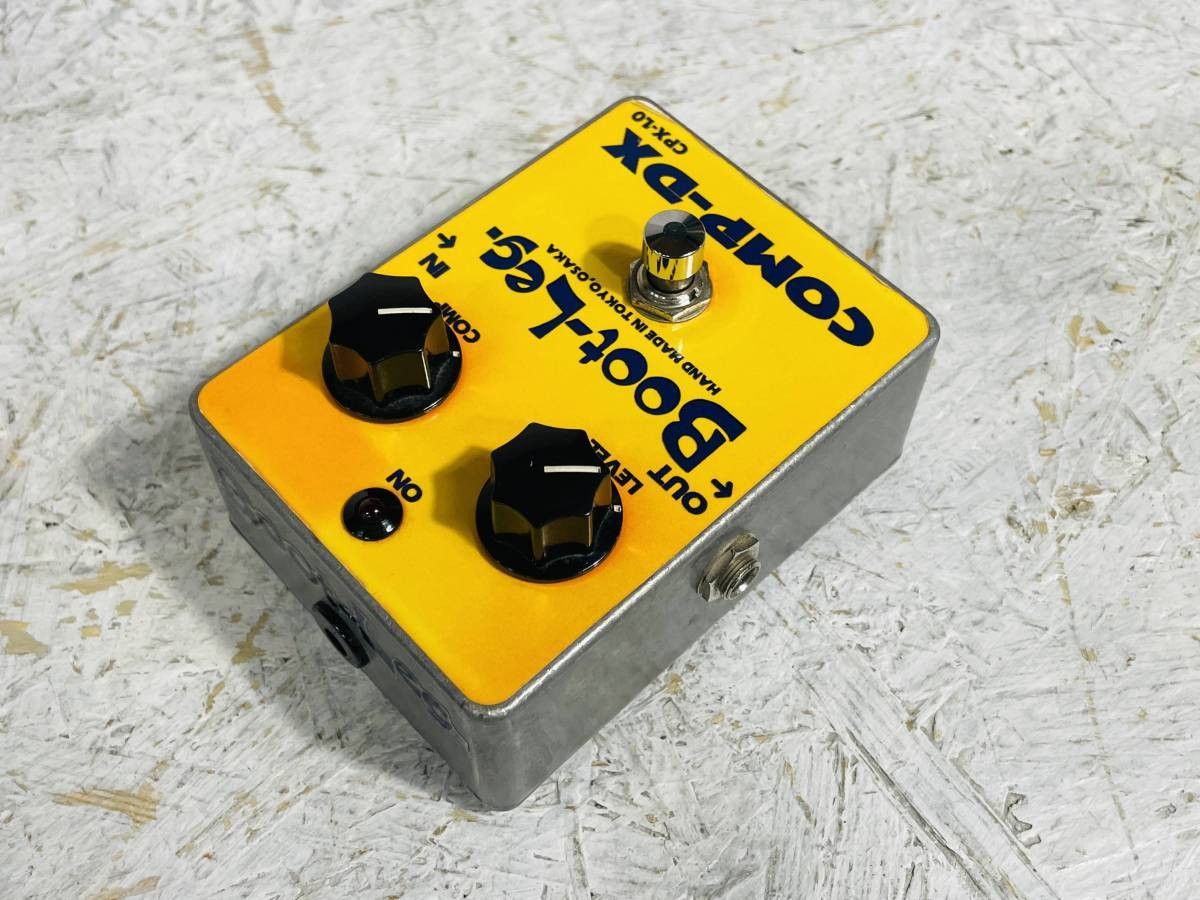 Boot-Leg CPX-1.0 Comp-DX Compressor Pedal 4582 Tested & Works