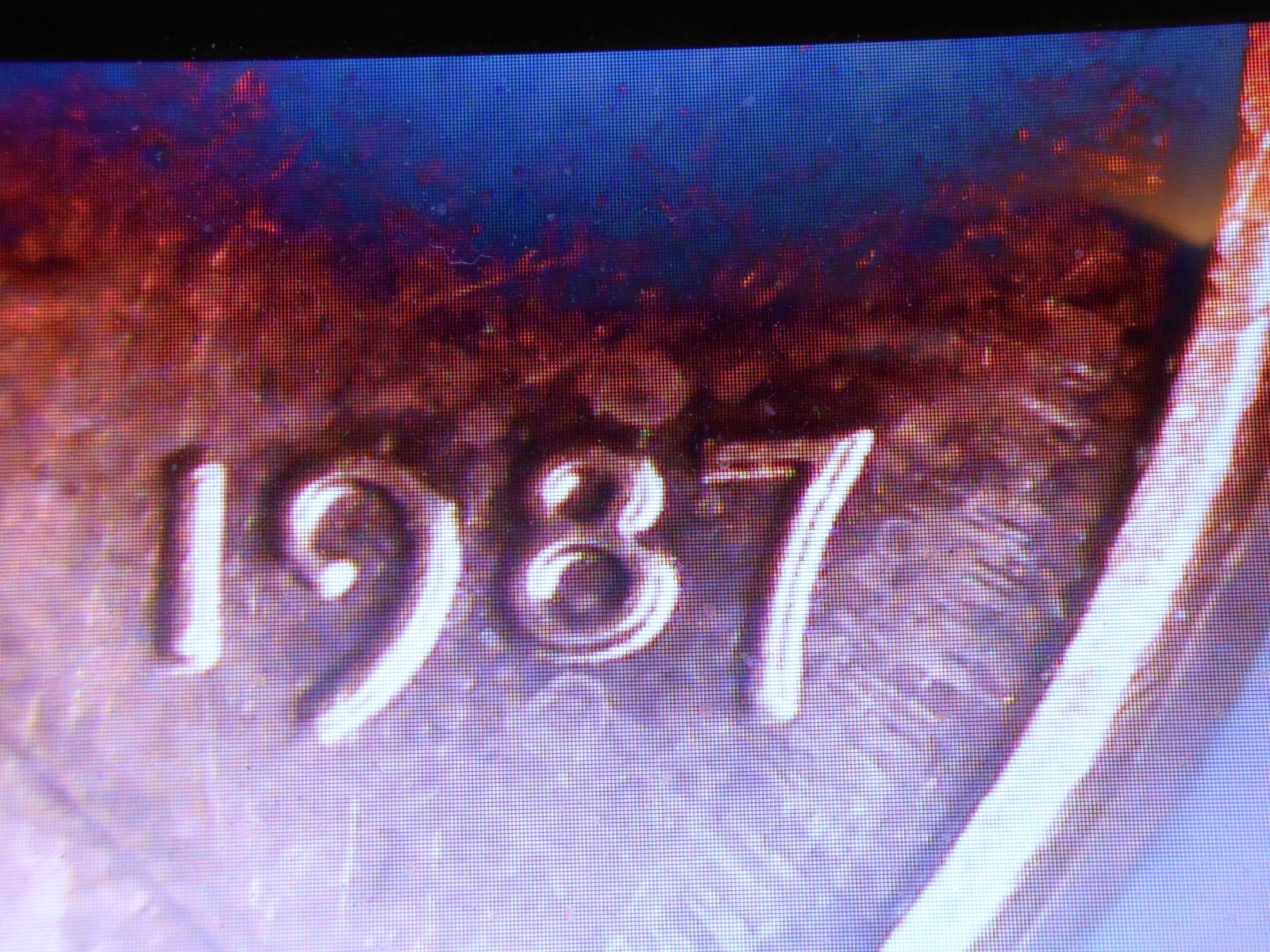 1987 LIncoln cent with errors