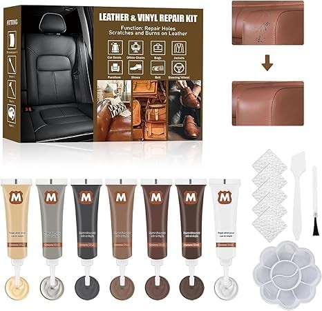® Leather Repair Kit for Furniture, Leather Repair Paint Gel, Vinyl Repair Ki...