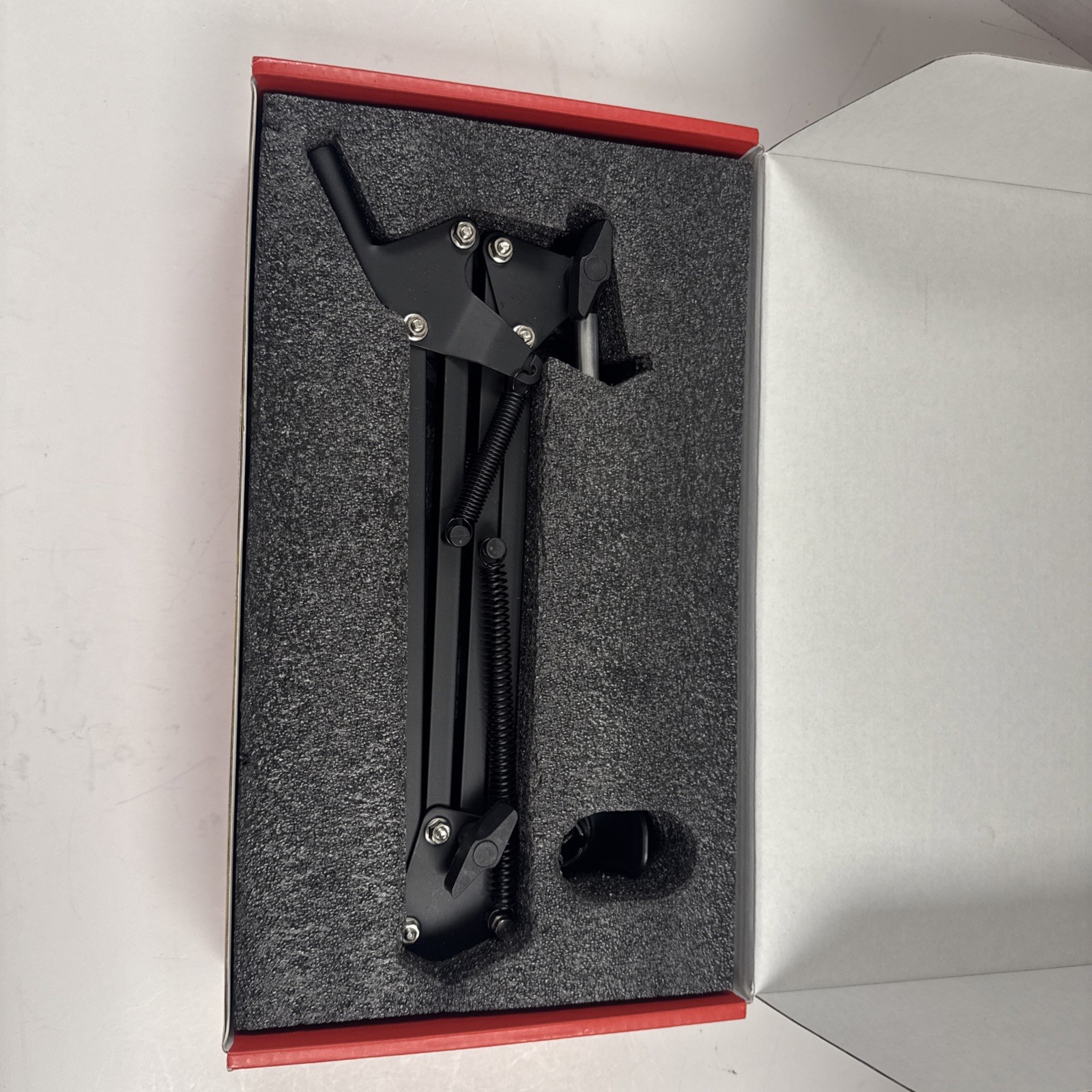 A pedalDesktop Boom Arm + Gooseneck Mic/iPhone/iPad Stand C920X