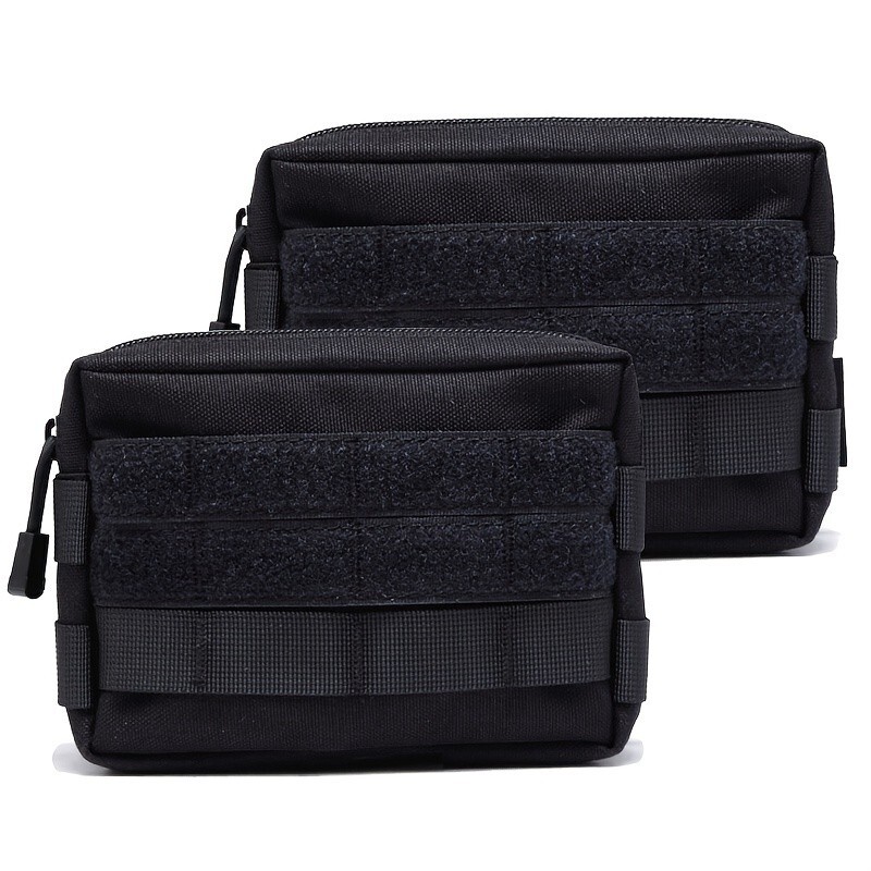 Tactical Molle Zipper Waist Bag Wear-resistant EDC Camping Outdoor Gear