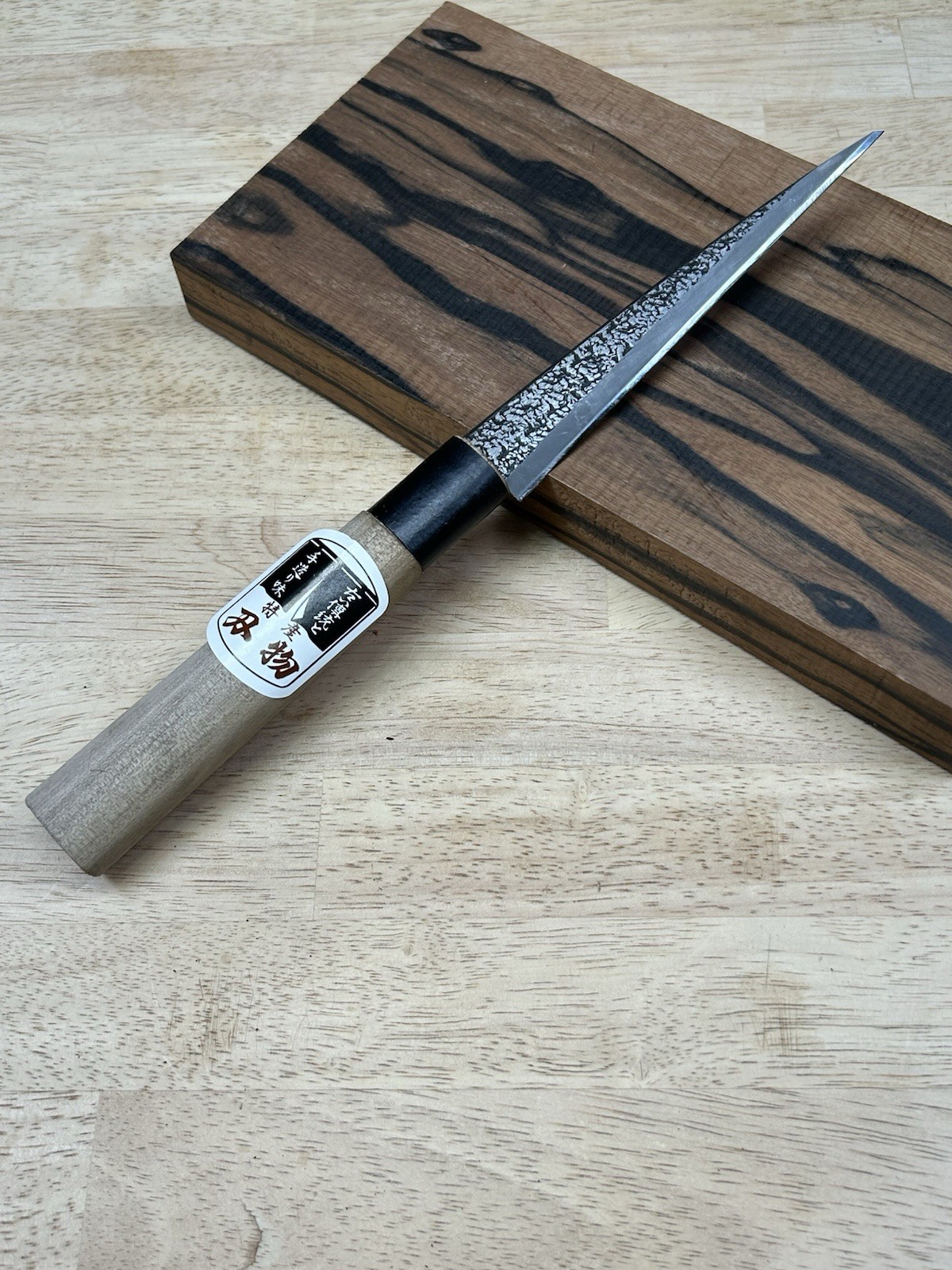 Japanese Kuri Kogatana (Carving Knife) Right-Handed.  Yasugi White Steel.  NOS.