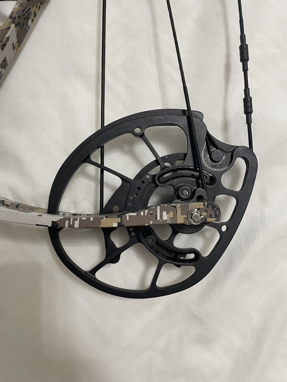 Hoyt VTM 31 RH 80lb – NEW Strings - Bare Bow