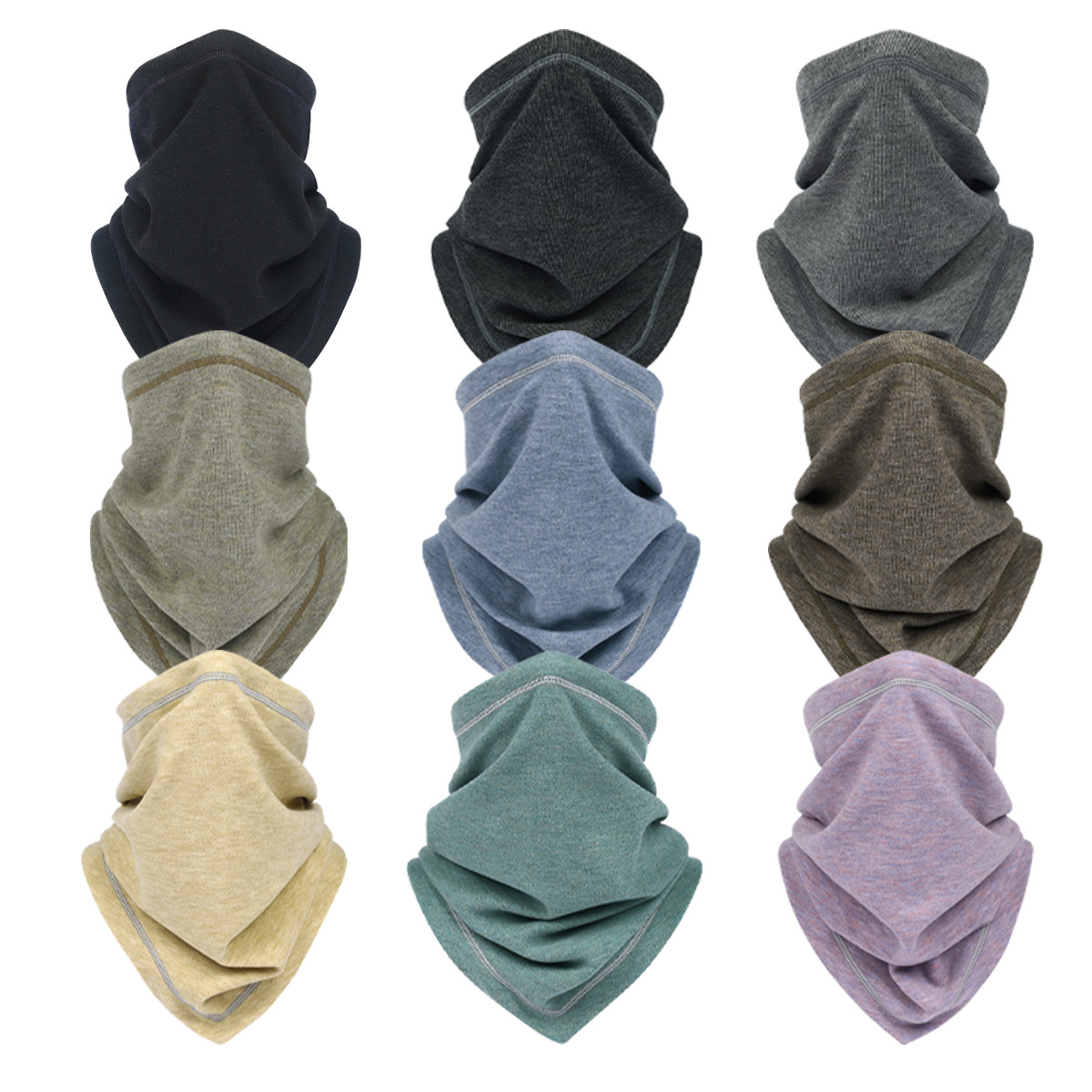 Winter Thermal Neck Neck Gaiter Face Scarf Face Cover Ski Masks for Cold Weather
