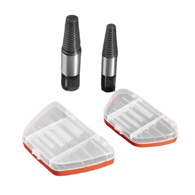 New6Pcs Screw Extractor Set Hex Head Multi-Spline Easy Out Bolt Extractor Set
