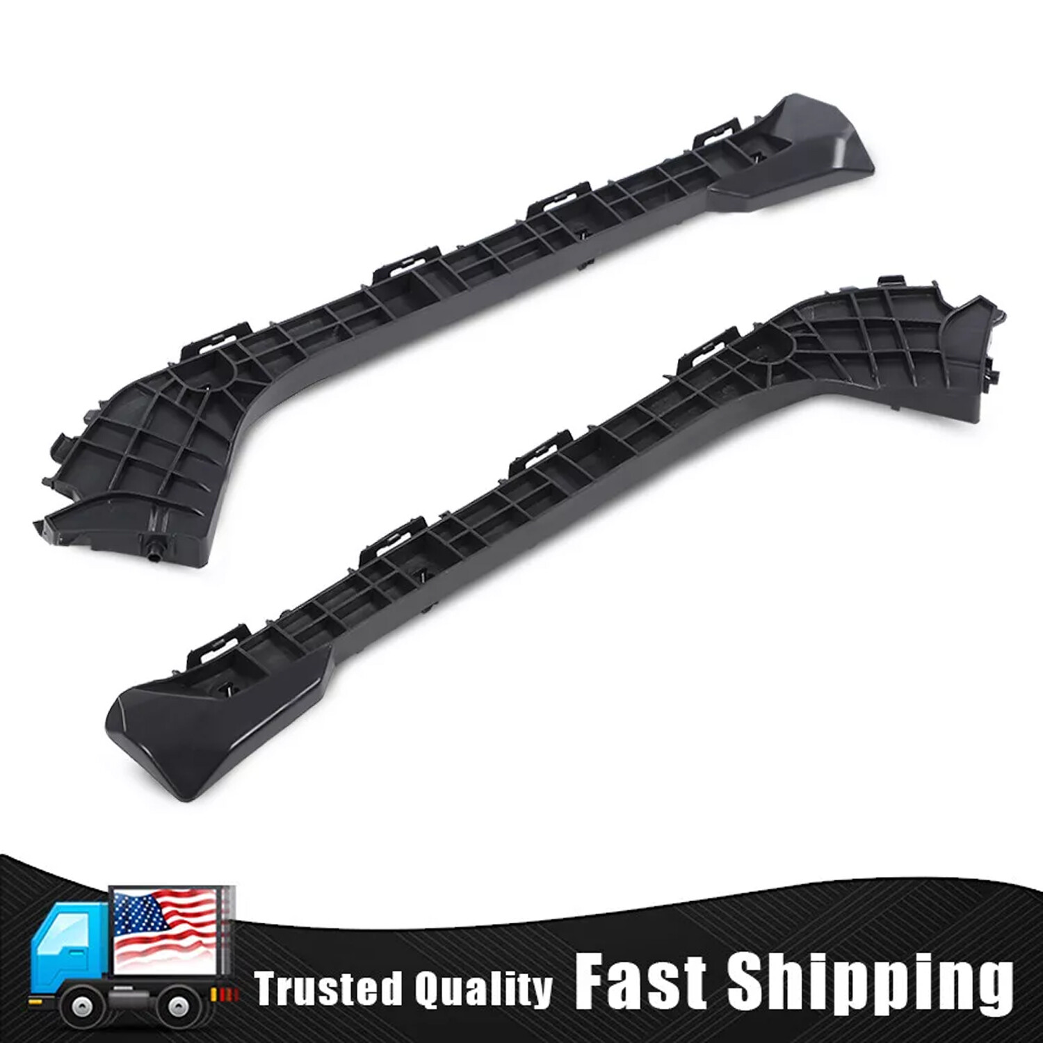 Rear Bumper Retainer Brackets Set Fit For 2010-2015 Toyota Prius Left&Right Side