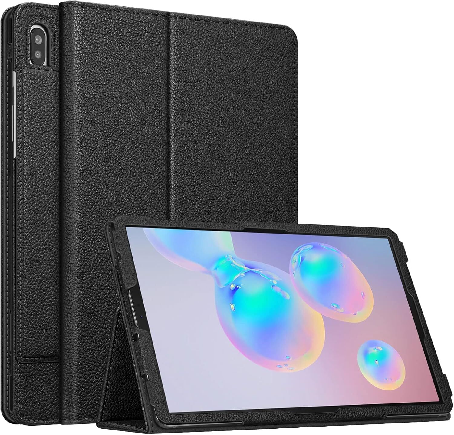 Folio Case for Samsung Galaxy Tab S6 10.5" 2019 Slim Fit PU Leather Stand Cover