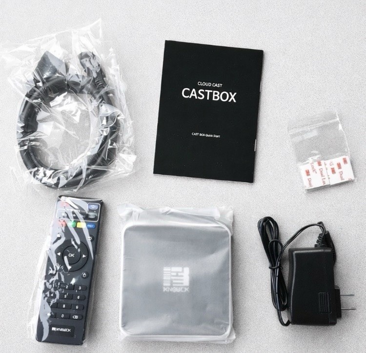 KNOWCK CloudCast CASTBOX-CSN2 4K Media Streamer Wi-Fi Bluetooth Android