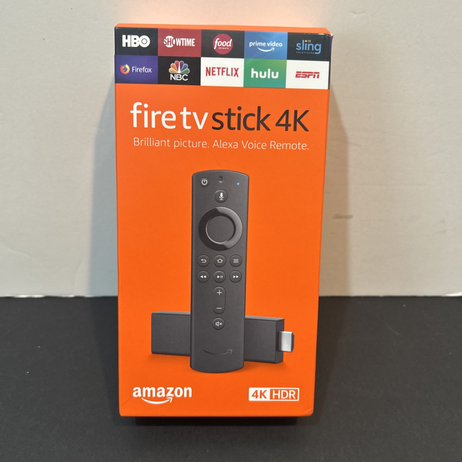 Amazon Fire TV Stick 4K Alexa Voice Remote HDR NIB Sealed