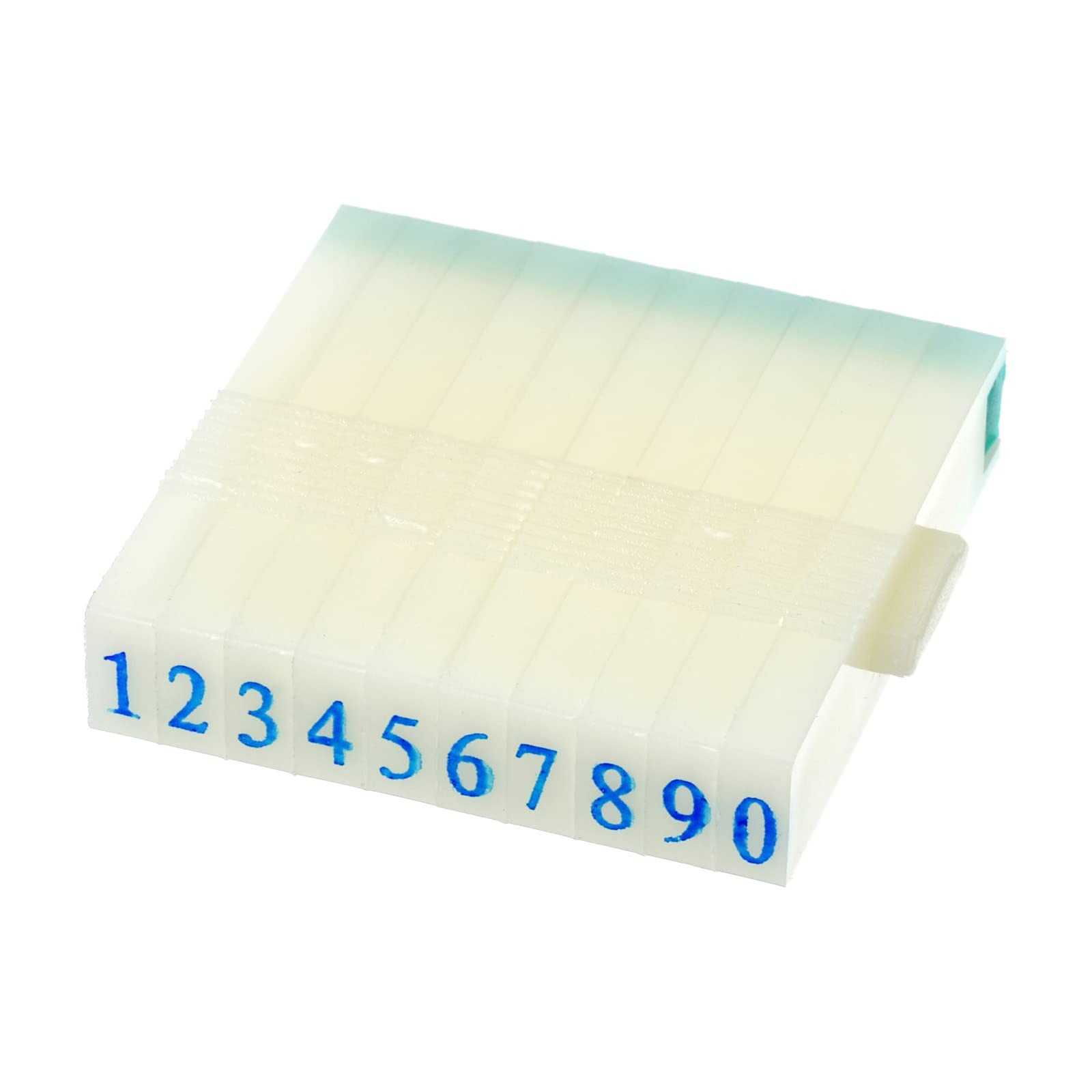 Combination Number Stamp, Detachable Stamper with 9 Digits Press Number, Grea...