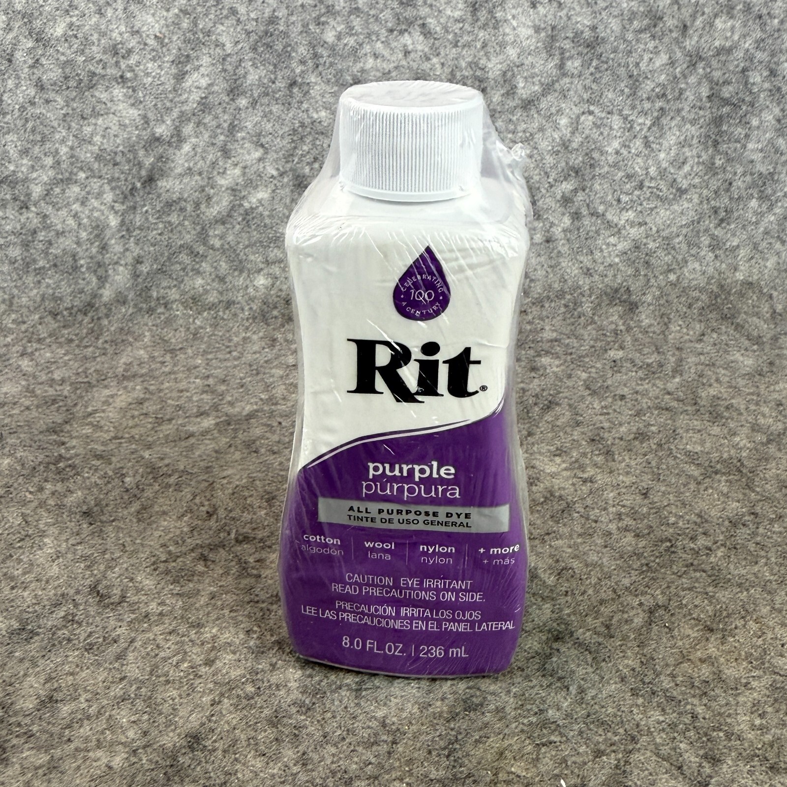 Rit dye Purple All Purpose Cotton Wool Nylon + More NEW SEALED