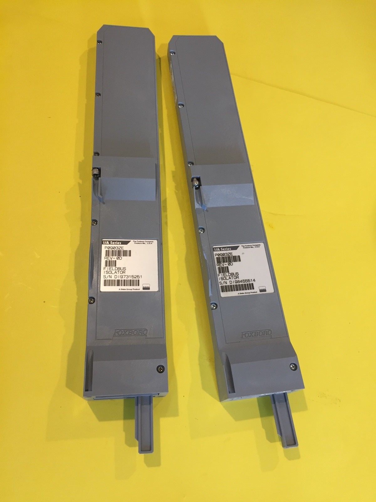 NEW FOXBORO P0903ZE Rev. 0D Fieldbus Isolator Qty: 2 Free Shipping!