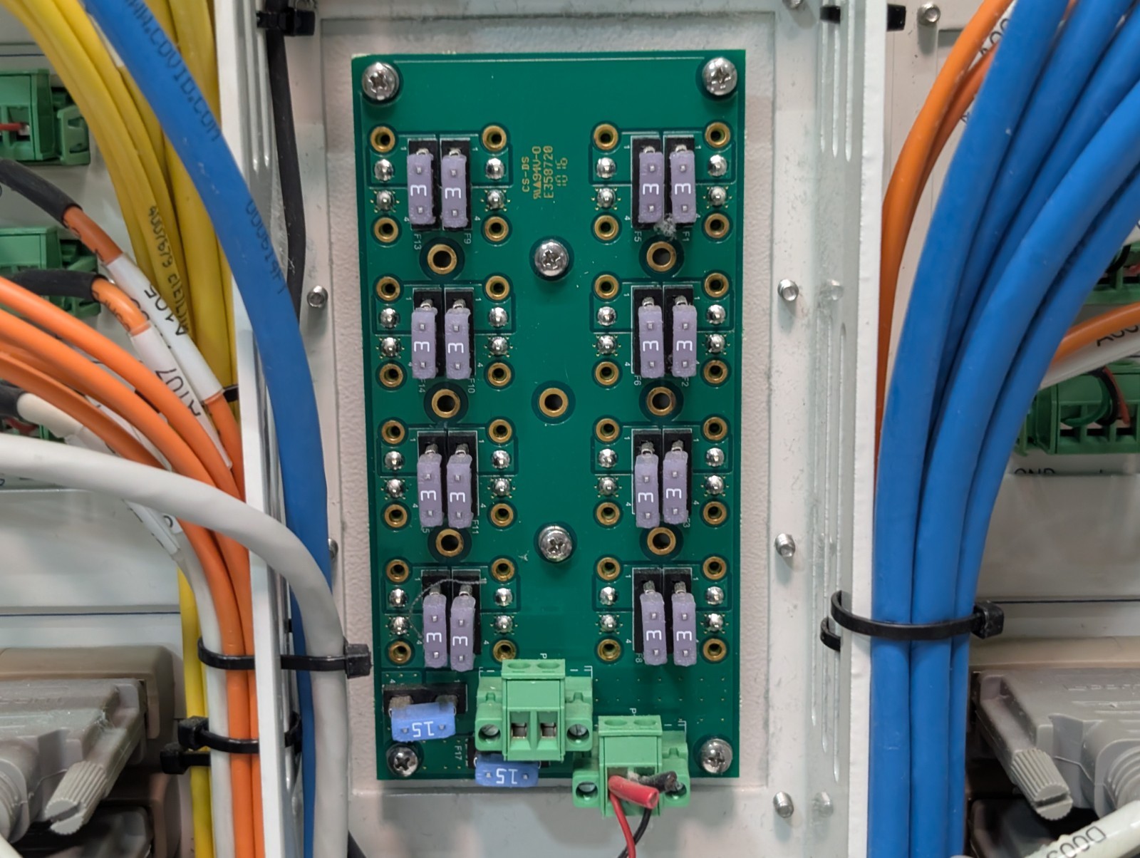 Custom Patch Panel Routing Junction from a Karl Storz OR1 Medical Operating Room