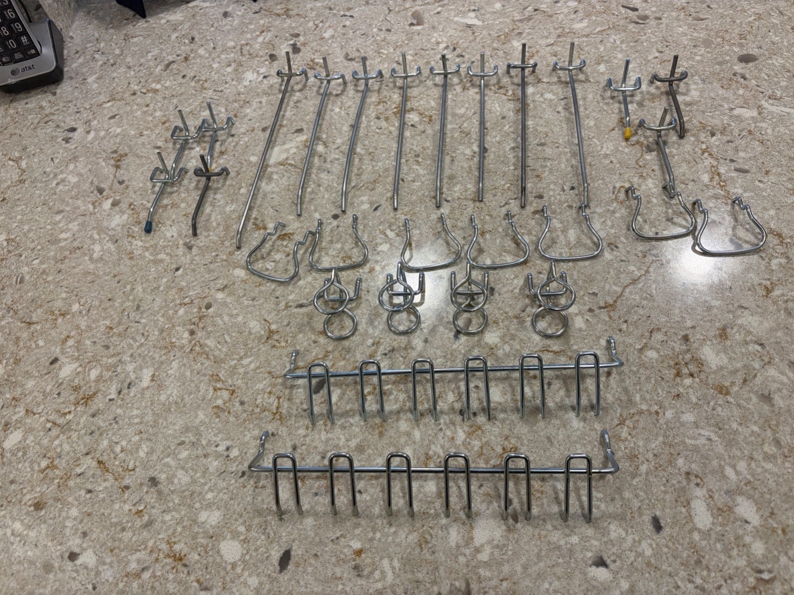 Pegboard Accessories for Organizing Tools in Workshop, Garage