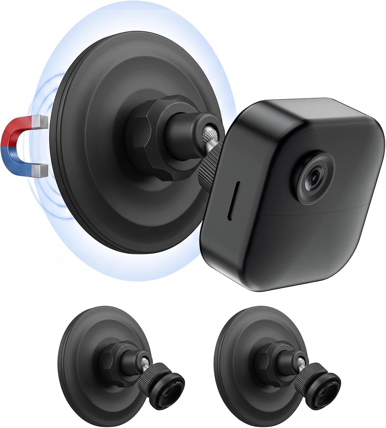 2 Pack Magnetic Mount, No Drill Wall Bracket Compatible with Blink Outdoor 4
