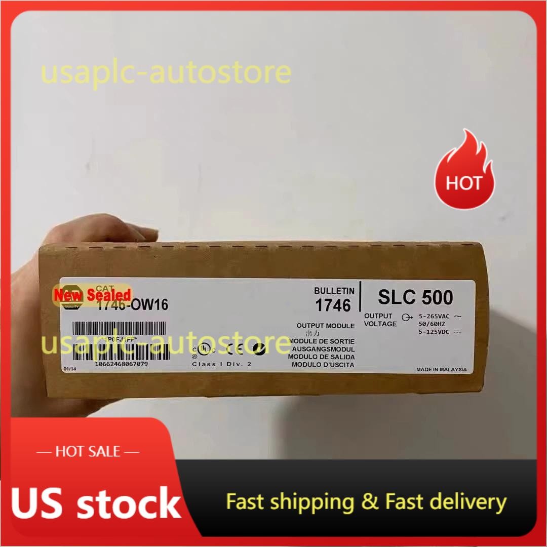 New in Box 1746-OW16 SLC 500 SerD Output Module 1746OW16 USA Fast Shipping