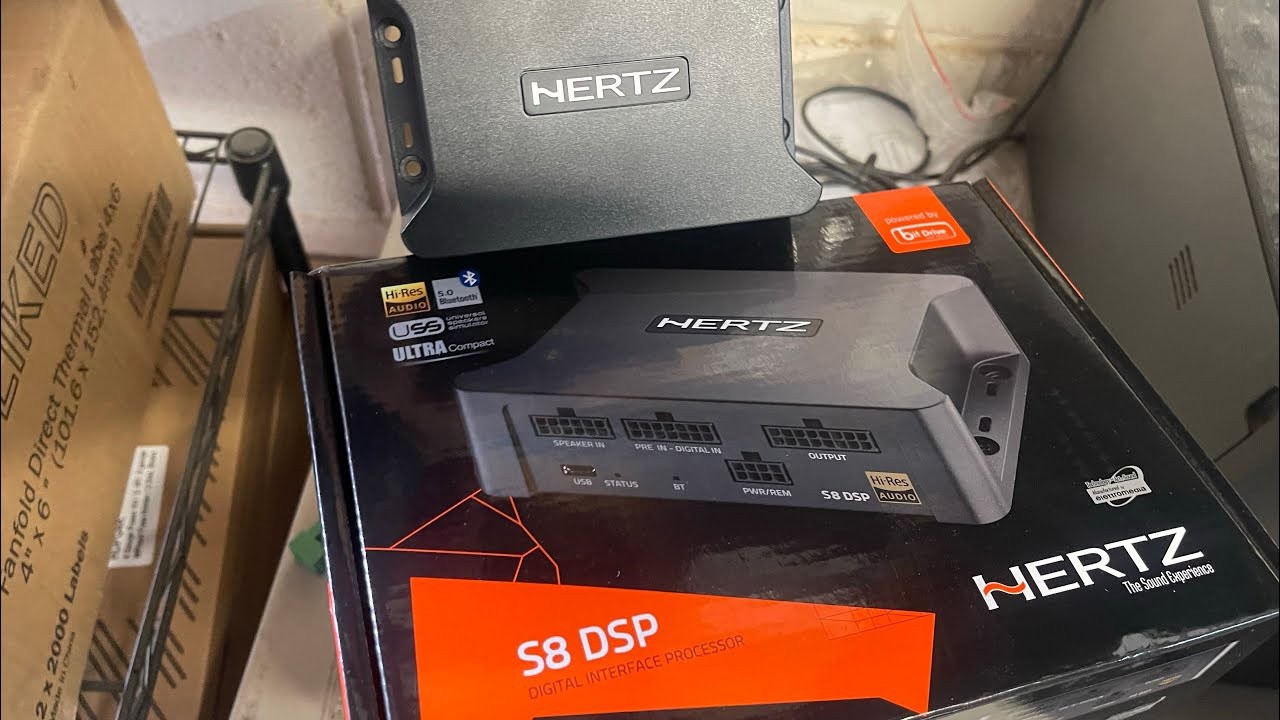 Hertz SPL Show S8 DSP Compact Digital Interface Processor 6 in + 8 outputs