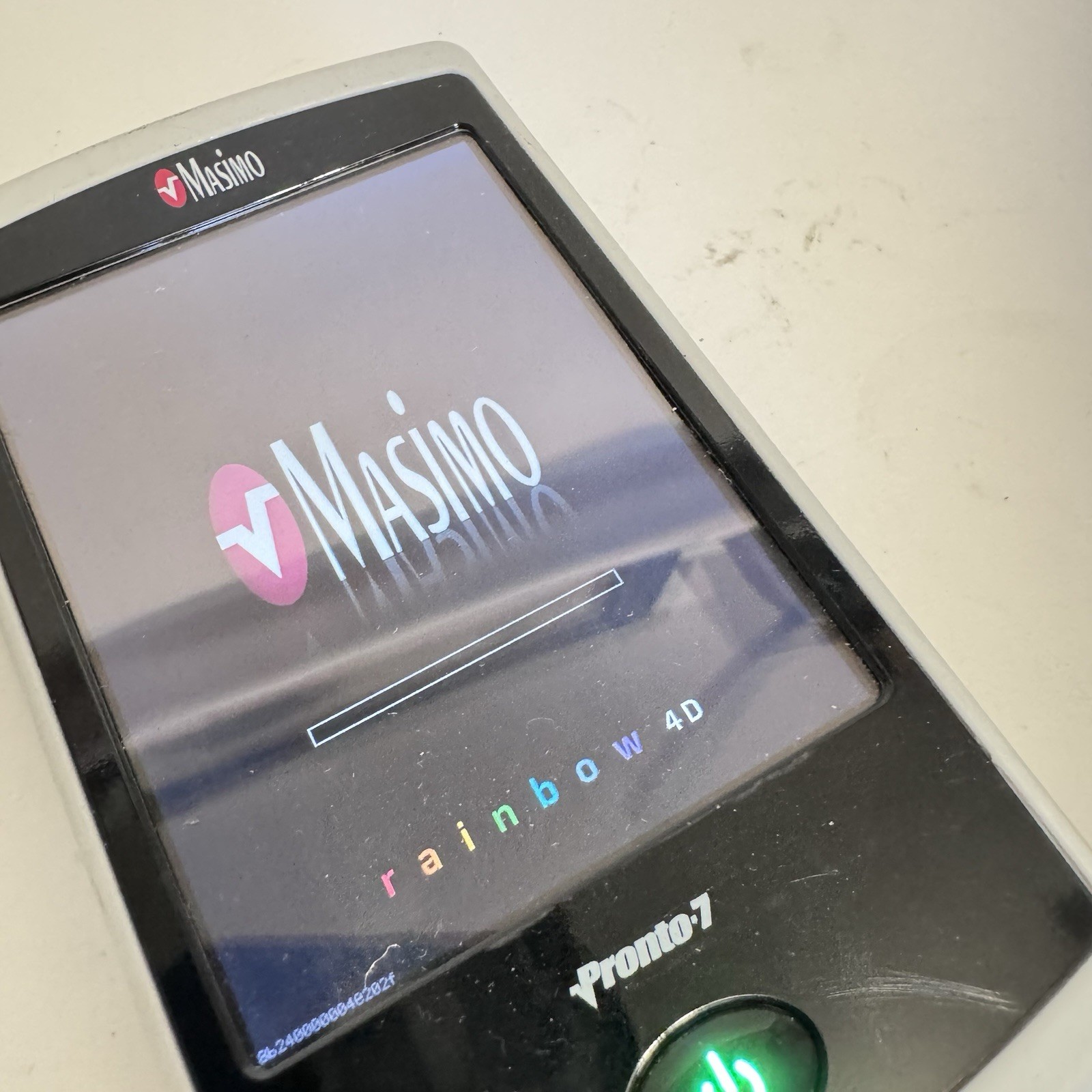 Masimo Pronto-7 Spot Check Pulse CO-Oximeter Rainbow 4D - For Parts
