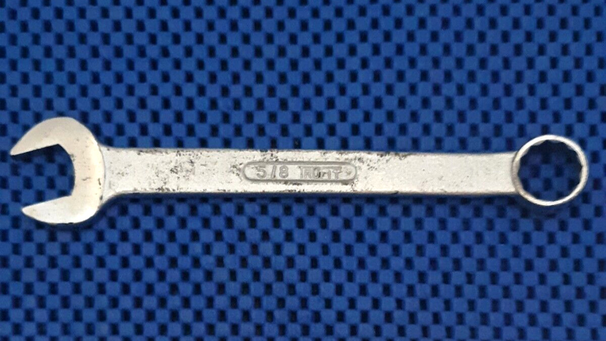 Vintage TruFit Lectrolite 5/8" Combination Wrench 2016 USA 12 Point