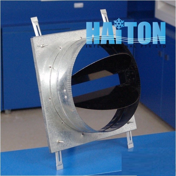 NECK ADAPTER FOR DUCT SQUARE CELILING AIR DIFFUSER Model: NA-BD-Y 300x300