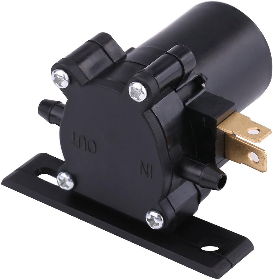 Windshield Washer Pump Windscreen Washer Pump Inline Washer Fluid Pump 12v Un...