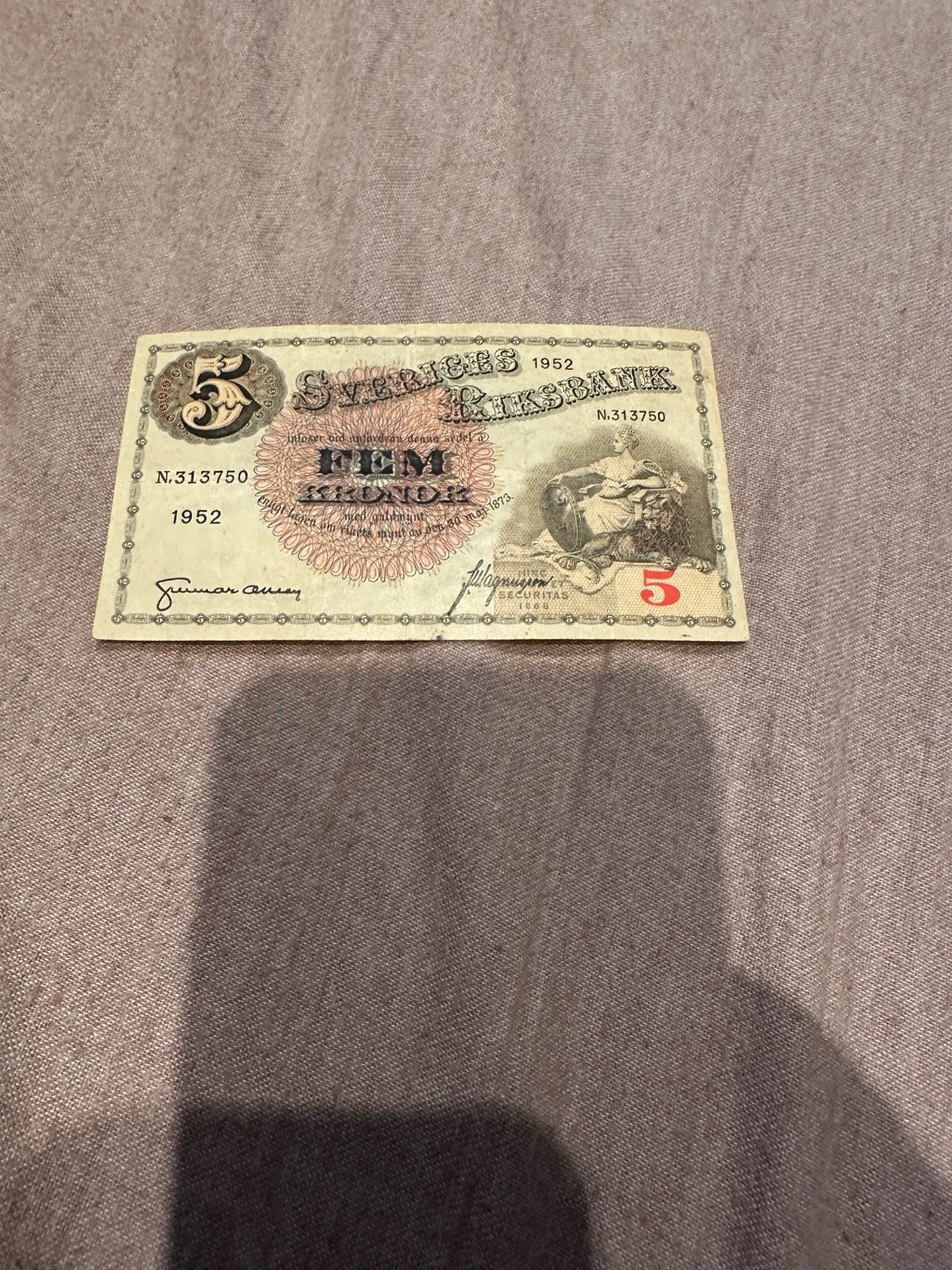 banknote sweden