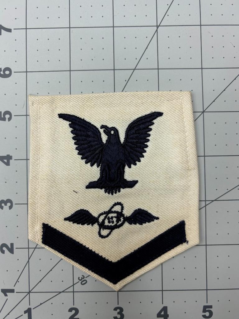 USN Aviation Electronics Technician 3rd Class Rate Patch Inv# K7612