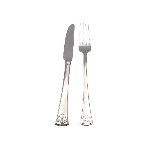 Lenox Autumn Legacy Place Fork & Knife Set 18/10 Stainless Flatware Glossy