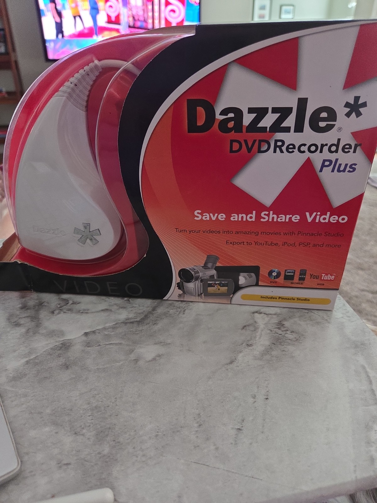 Dazzle DVD Recorder Plus Video Capture Device + Video Editing Software [Pc Disc]