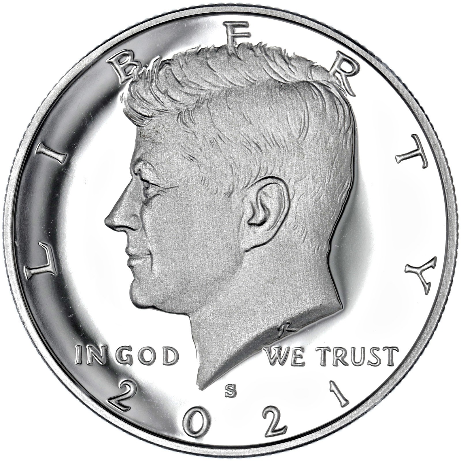 2021 S Kennedy Half Dollar Gem DCam Proof CN-Clad