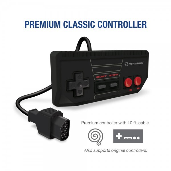 Hyperkin RetroN HD Gaming System Console for Nintendo NES Games - Black